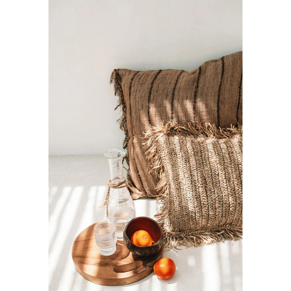 The Teak Root Tray - Natural - S - LUXONAS HOME