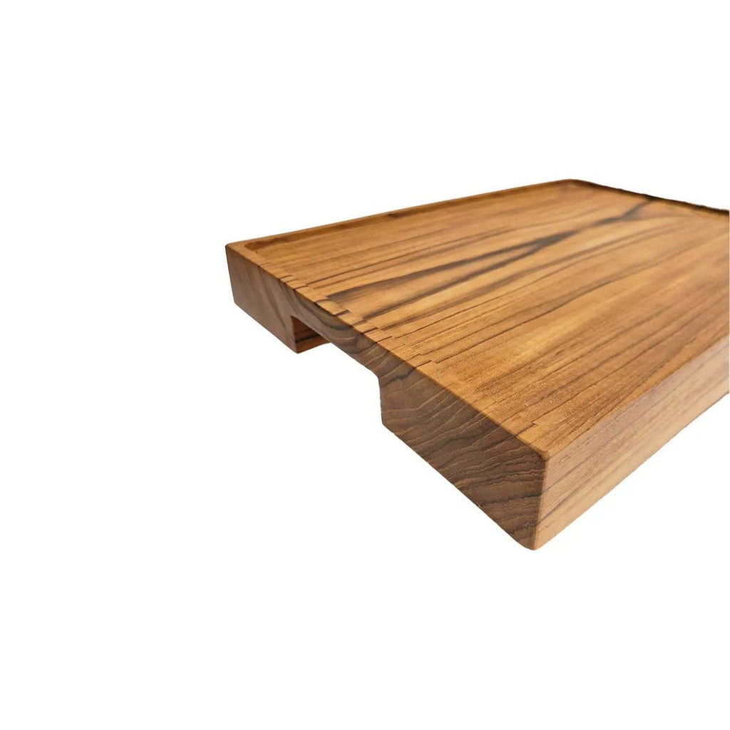 The Teak Serving Plate - Natural - LUXONAS HOME