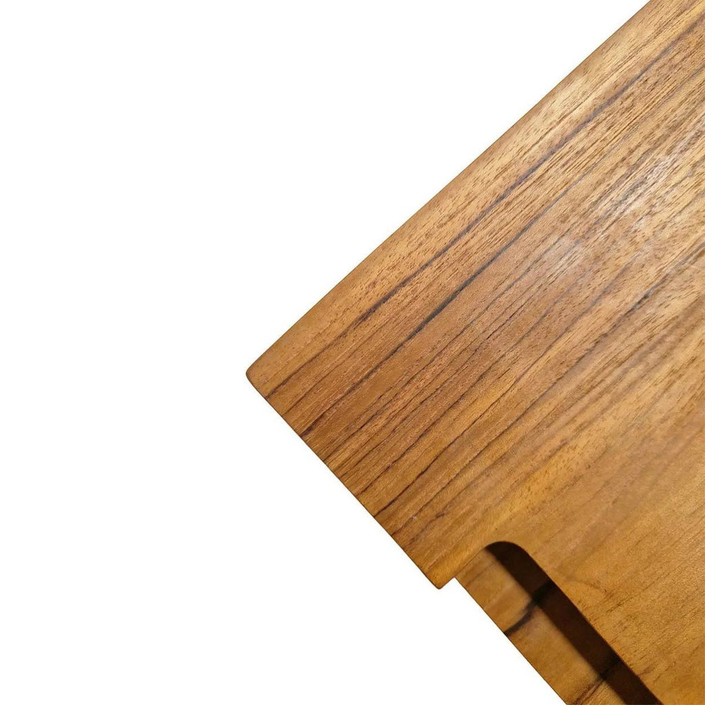 The Teak Serving Plate - Natural - LUXONAS HOME