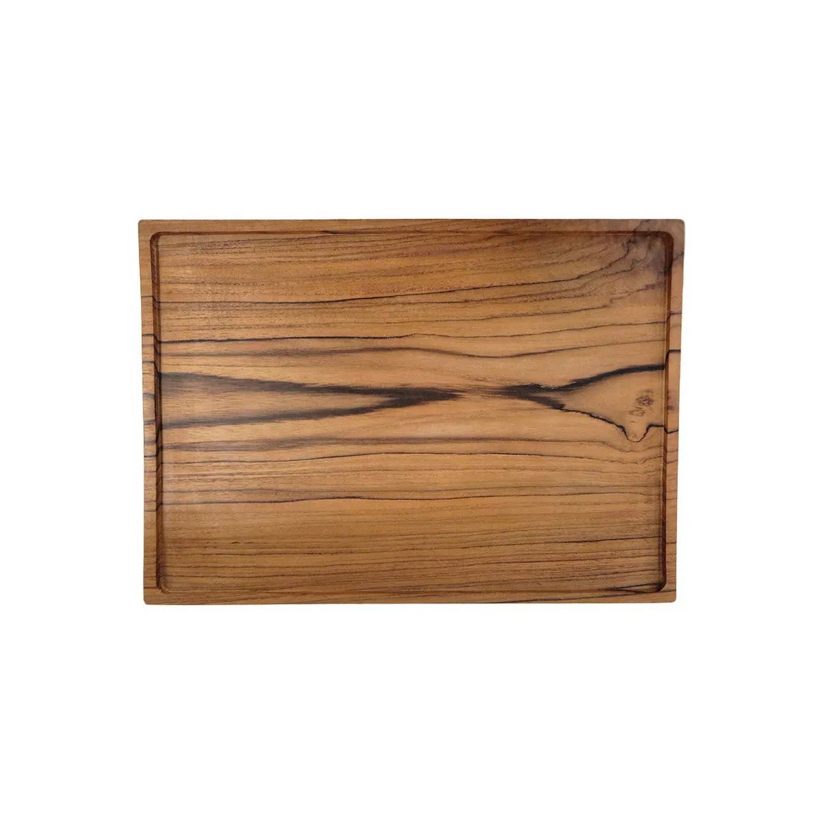 The Teak Serving Plate - Natural - LUXONAS HOME