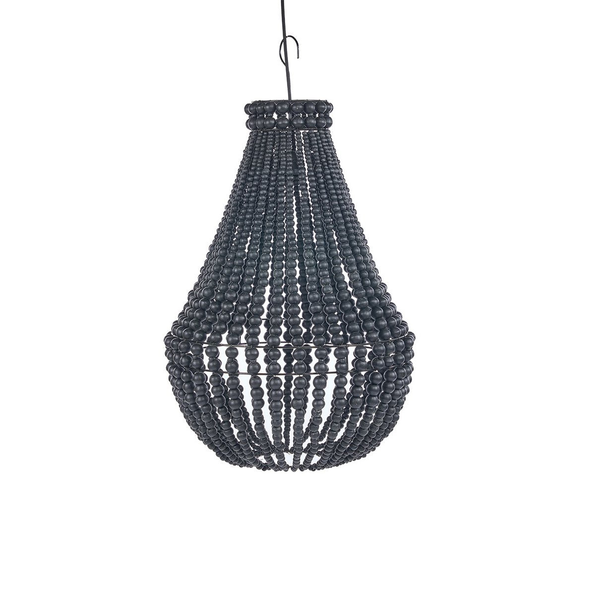 The Teardrop Chandelier - Black - M - LUXONAS HOME