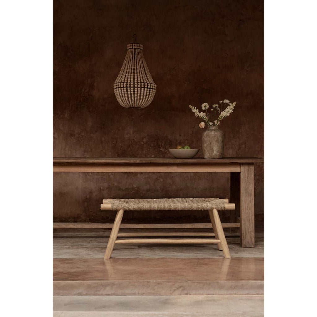 The Teardrop Chandelier - Natural - M - LUXONAS HOME