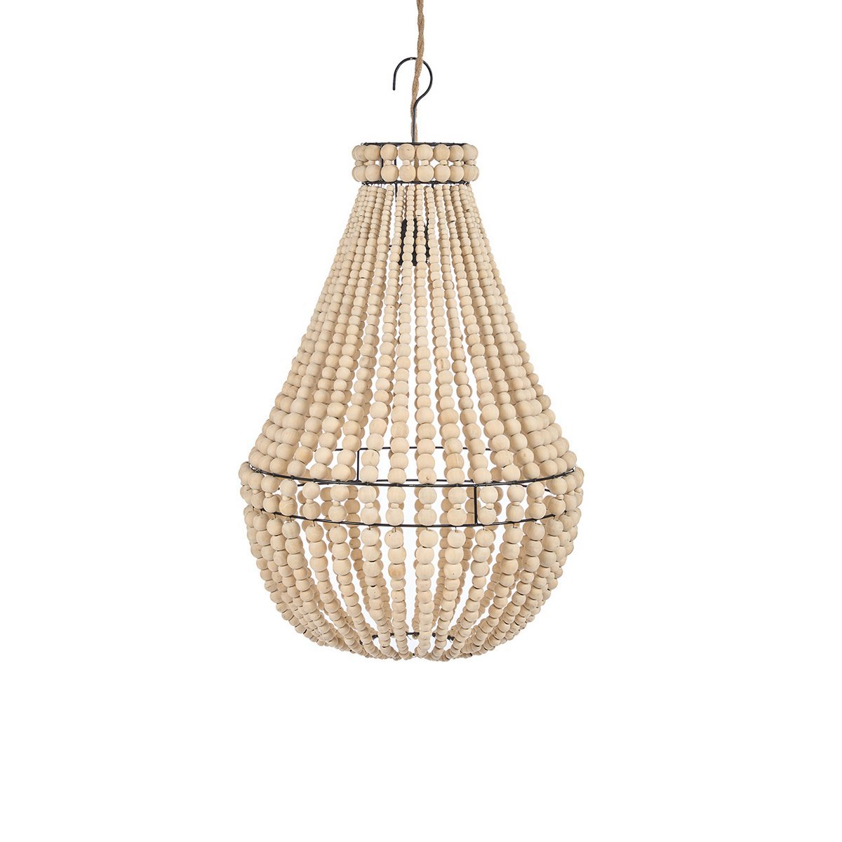 The Teardrop Chandelier - Natural - M - LUXONAS HOME
