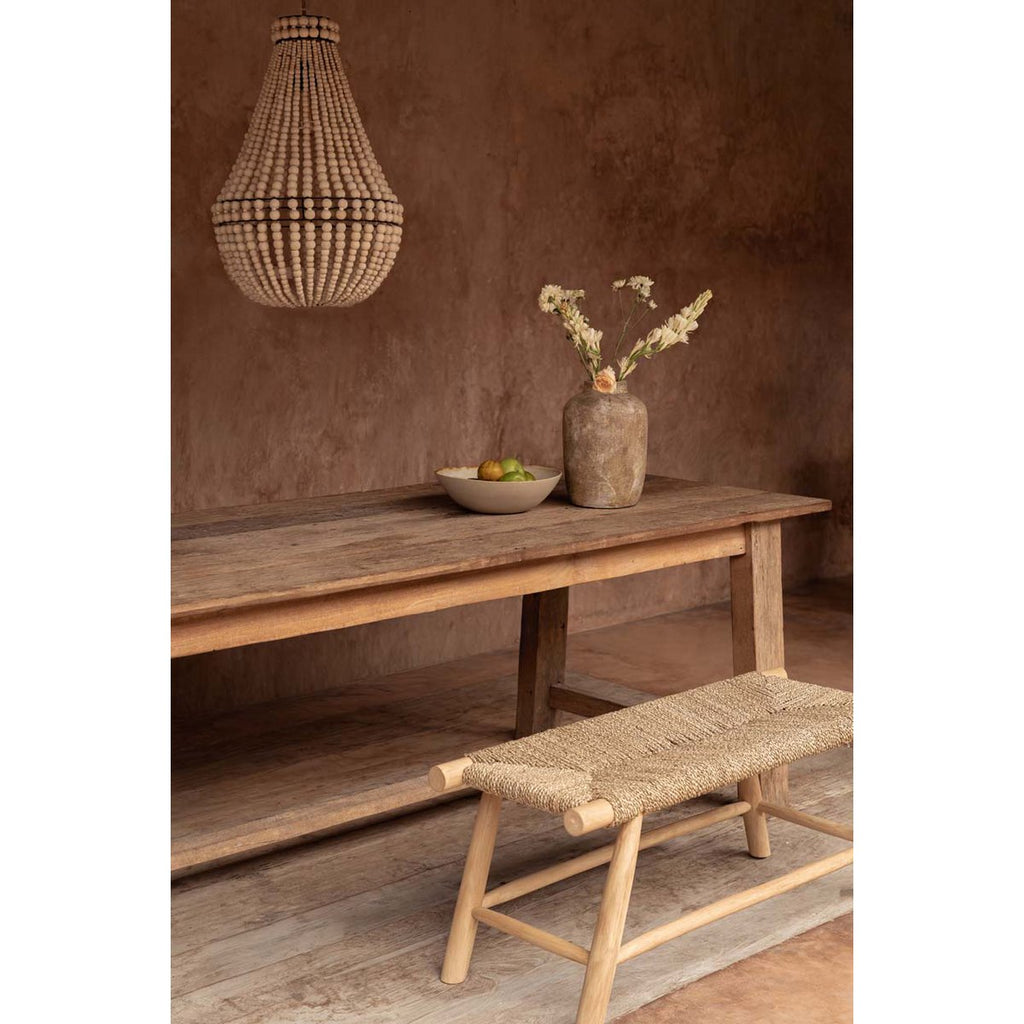 The Teardrop Chandelier - Natural - M - LUXONAS HOME