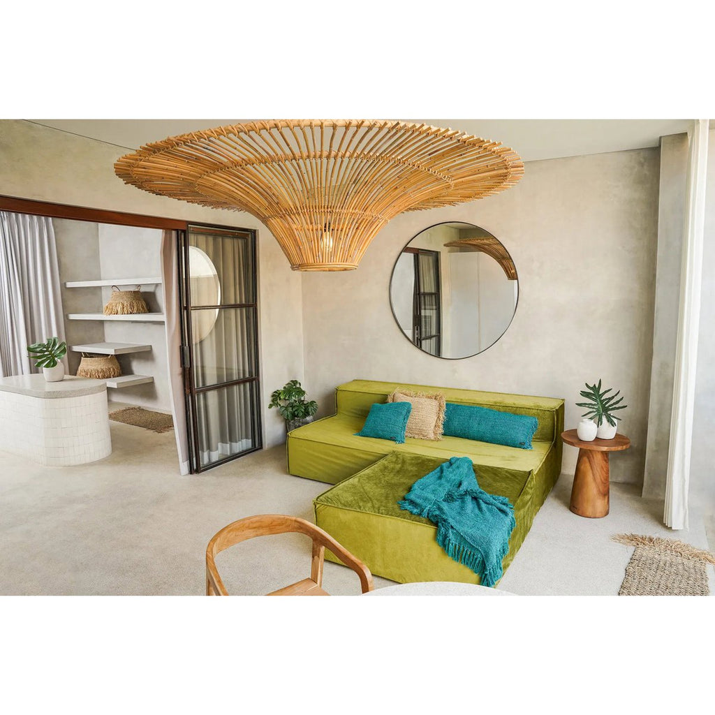 The Timber Conic Side Table - Natural - 50 - LUXONAS HOME