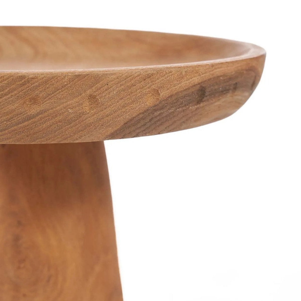 The Titik Cake Dish - Natural - LUXONAS HOME