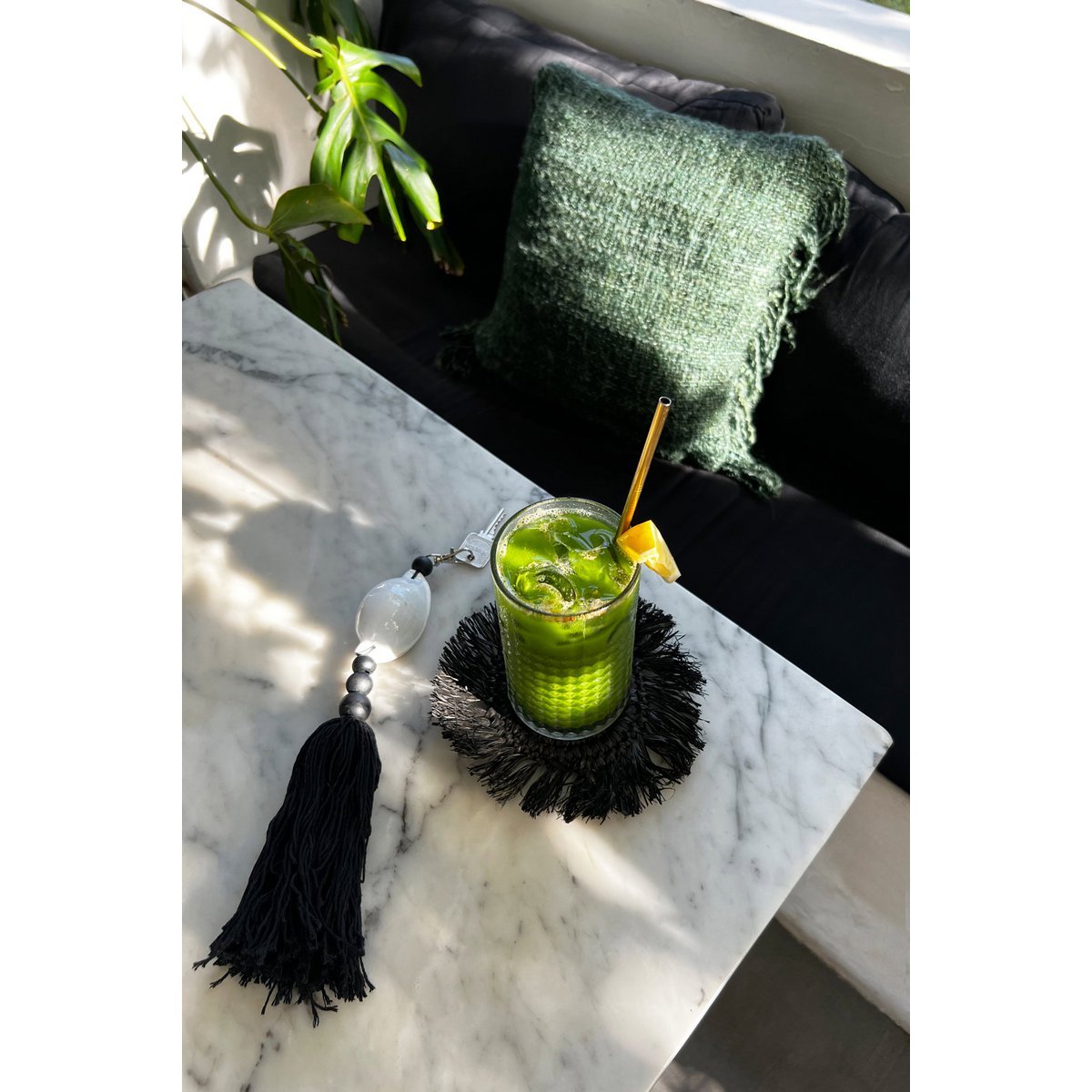 The Togian Keychain - Black White - LUXONAS HOME