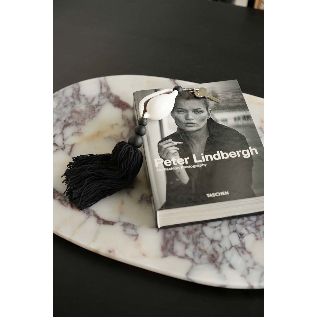 The Togian Keychain - Black White - LUXONAS HOME