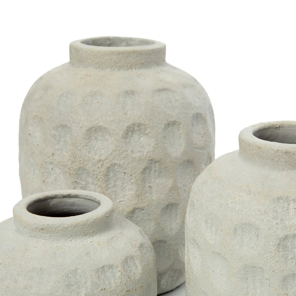 The Trendy Vase - Concrete - L - LUXONAS HOME