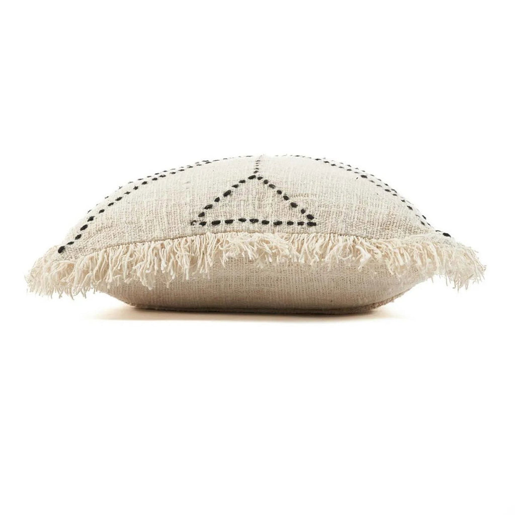 The Tribal Cushion Cover - Natural Black - LUXONAS HOME