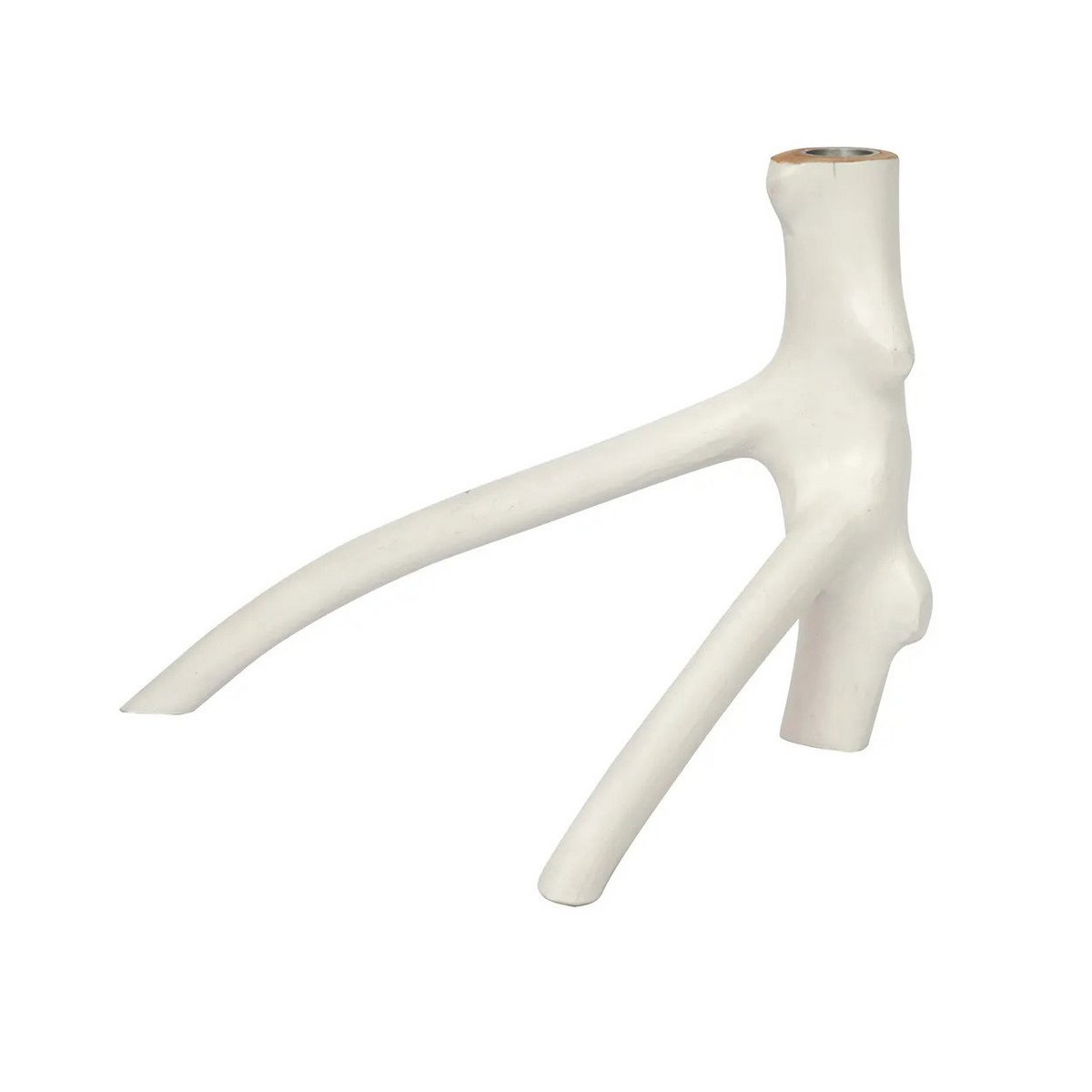 The Triple Twig Candle Holder - White - LUXONAS HOME