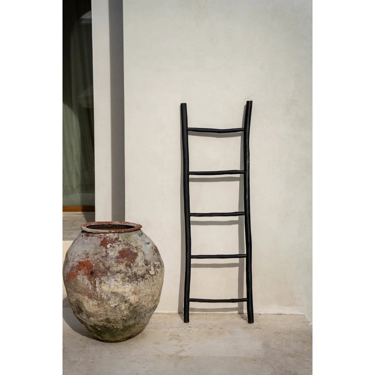 The Tulum Ladder - Black - 165 - LUXONAS HOME