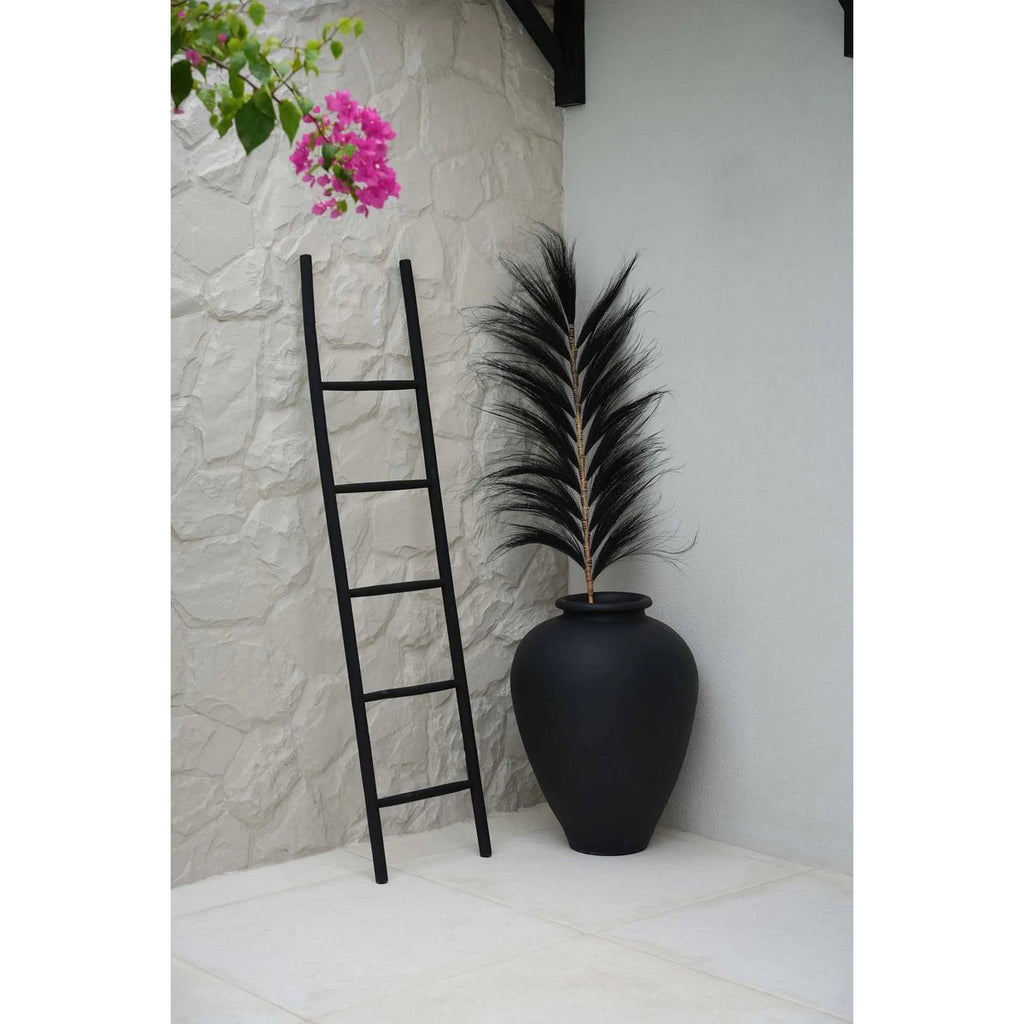 The Tulum Ladder - Black - 165 - LUXONAS HOME