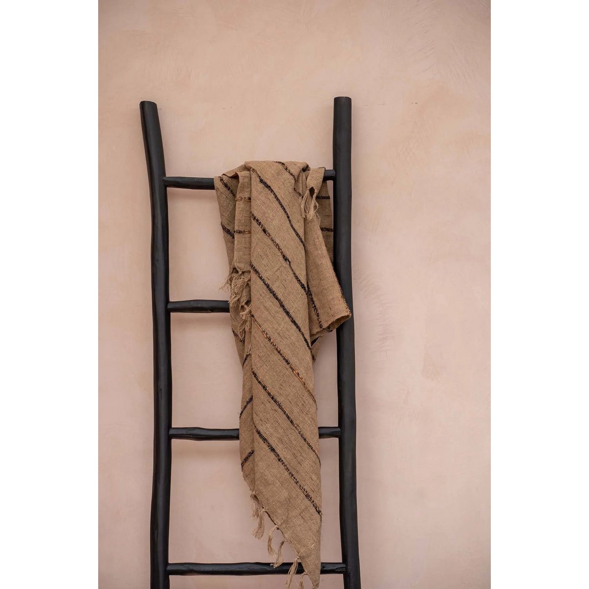 The Tulum Ladder - Black - 165 - LUXONAS HOME