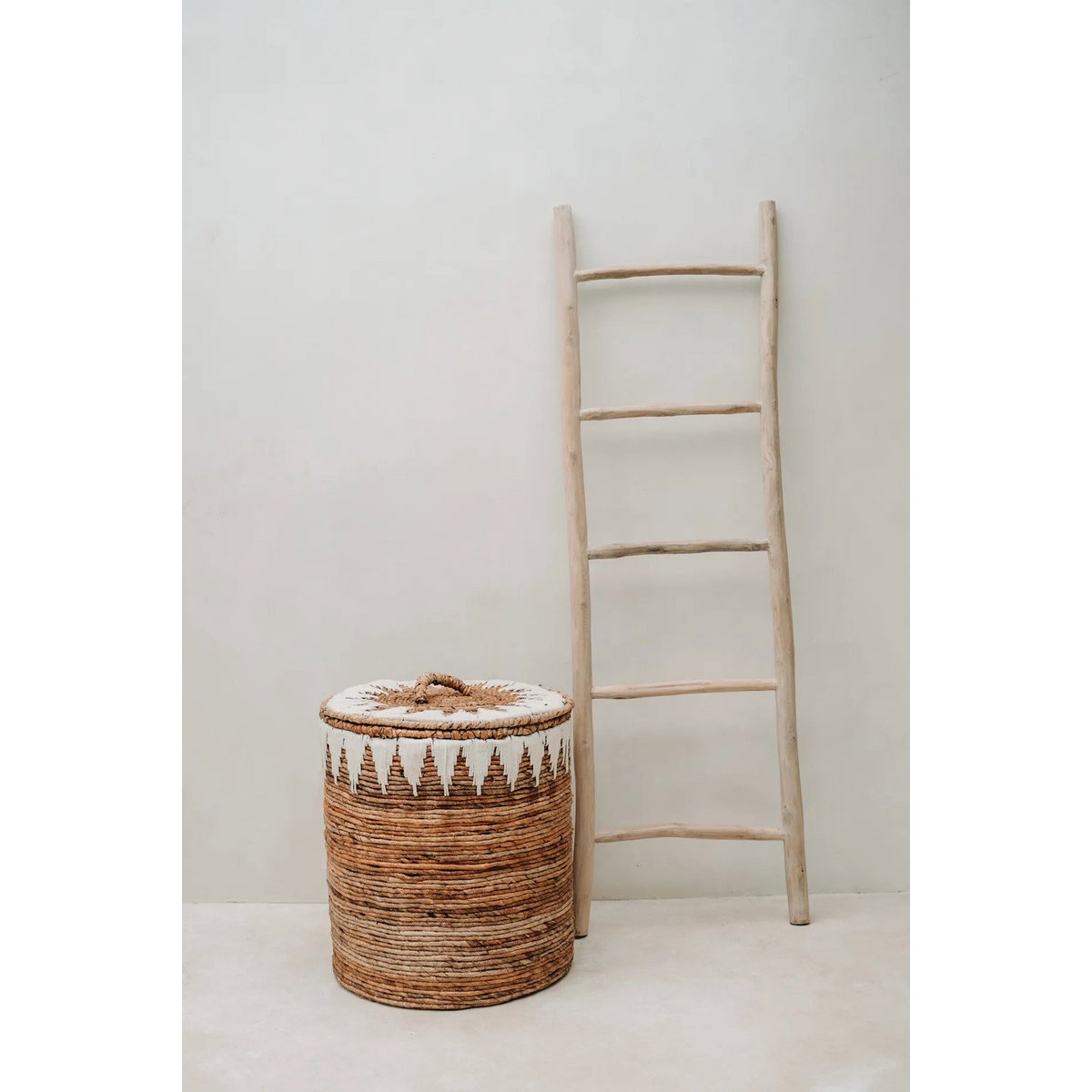 The Tulum Ladder - Natural - 165 - LUXONAS HOME