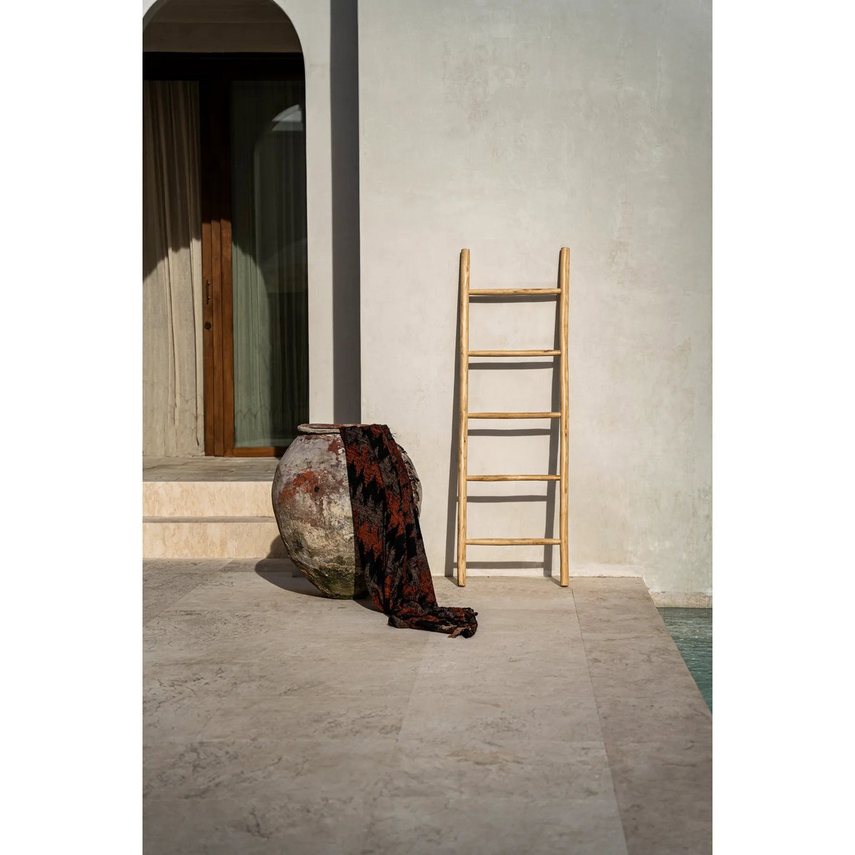 The Tulum Ladder - Natural - 165 - LUXONAS HOME