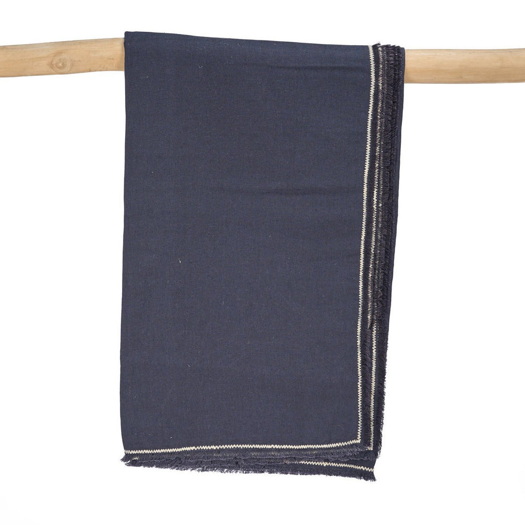 The Tuscany Tablecloth - Black Natural - 150x250 - LUXONAS HOME