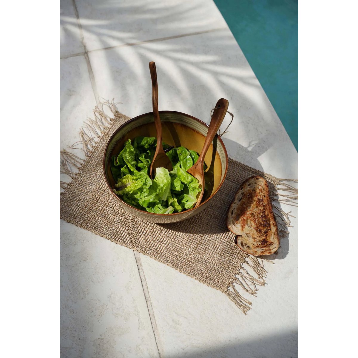 The Twisted Salad Fork - Natural - LUXONAS HOME