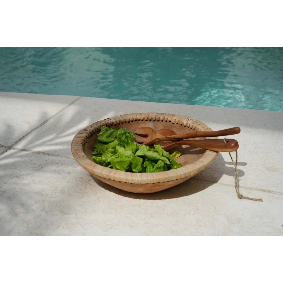 The Twisted Salad Fork - Natural - LUXONAS HOME