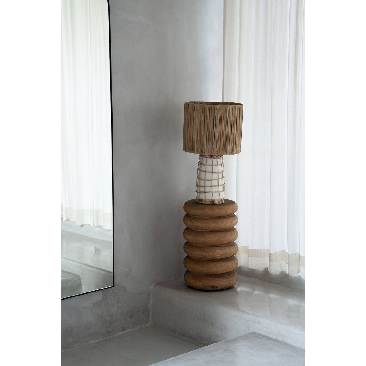 The Umiko Stool - Natural - LUXONAS HOME