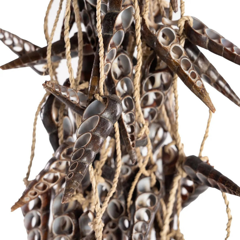 The Unicorn Shell Tassel - Brown - LUXONAS HOME