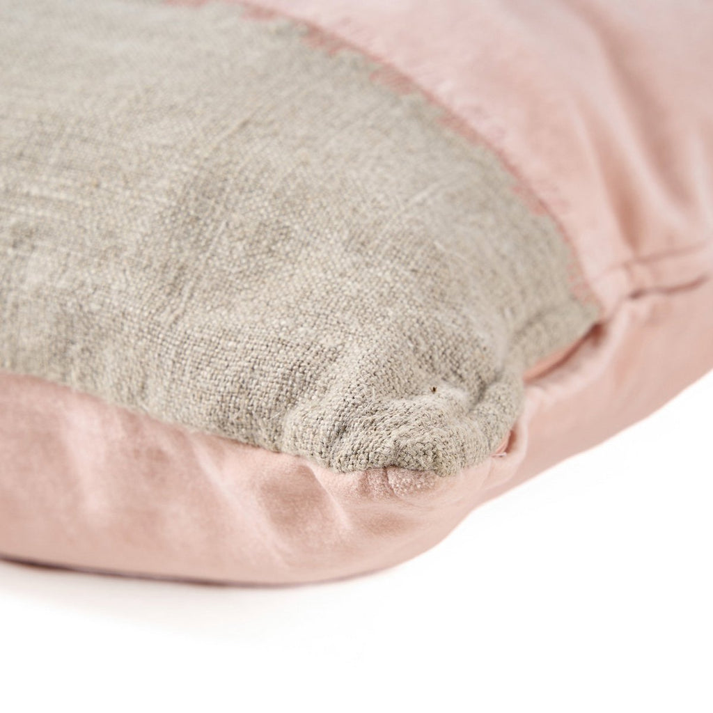 The Velvet Divorce Cushion Cover - Natural Pink - 30x50 - LUXONAS HOME