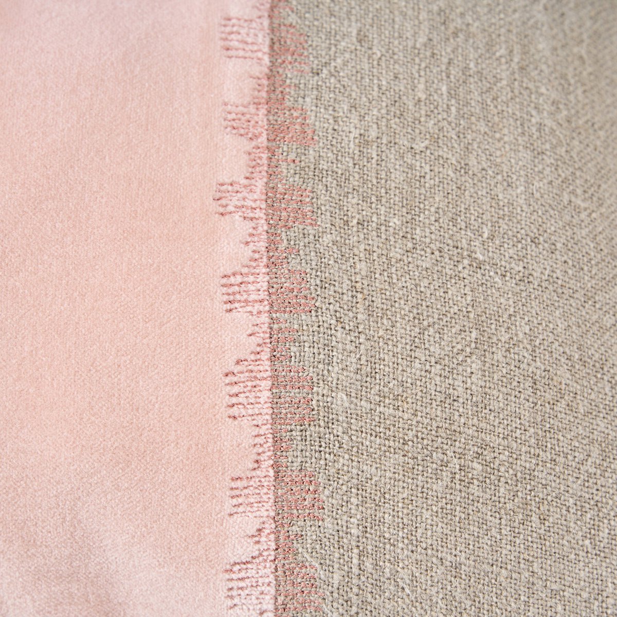 The Velvet Divorce Cushion Cover - Natural Pink - 30x50 - LUXONAS HOME