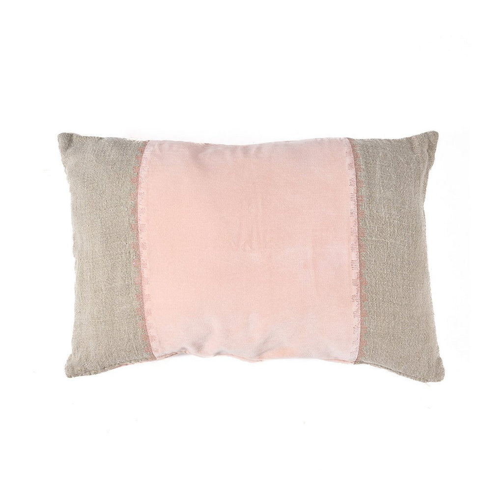 The Velvet Divorce Cushion Cover - Natural Pink - 30x50 - LUXONAS HOME