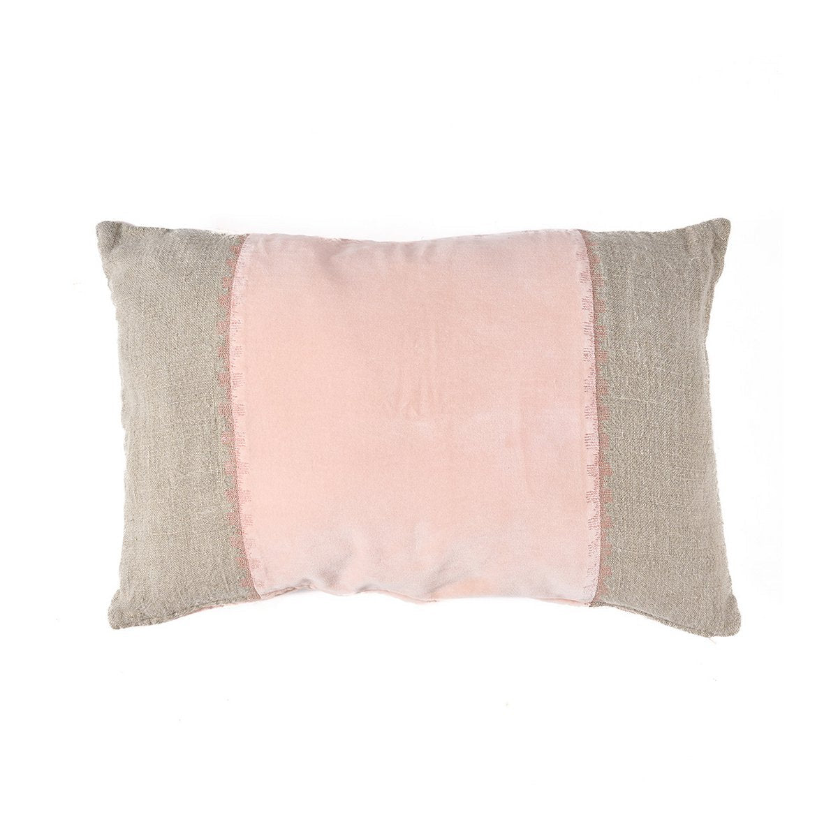 The Velvet Divorce Cushion Cover - Natural Pink - 30x50 - LUXONAS HOME