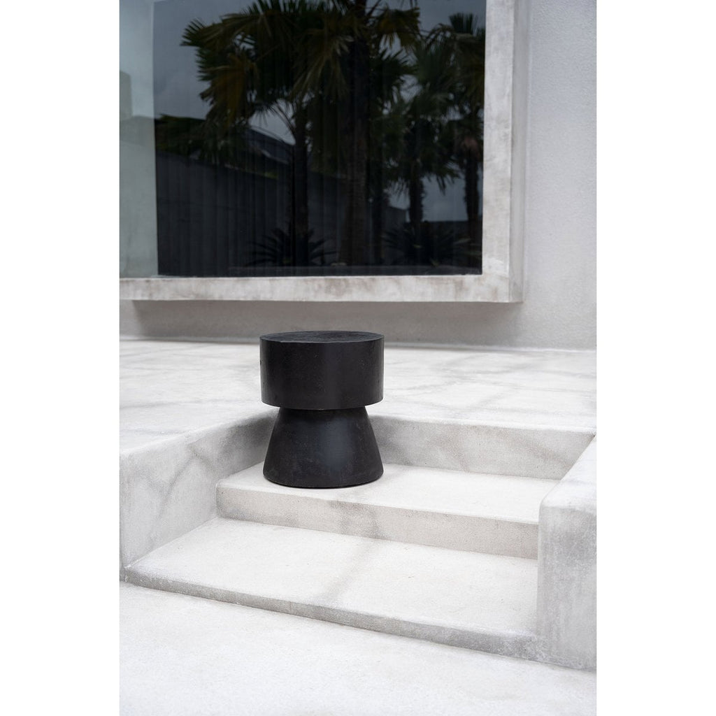 The Warmi Stool - Black - LUXONAS HOME