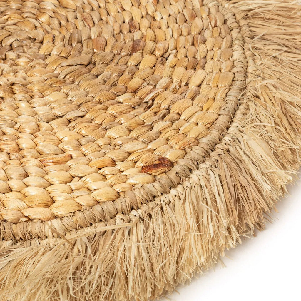 The Water Hyacinth Raffia Placemat - Natural - LUXONAS HOME