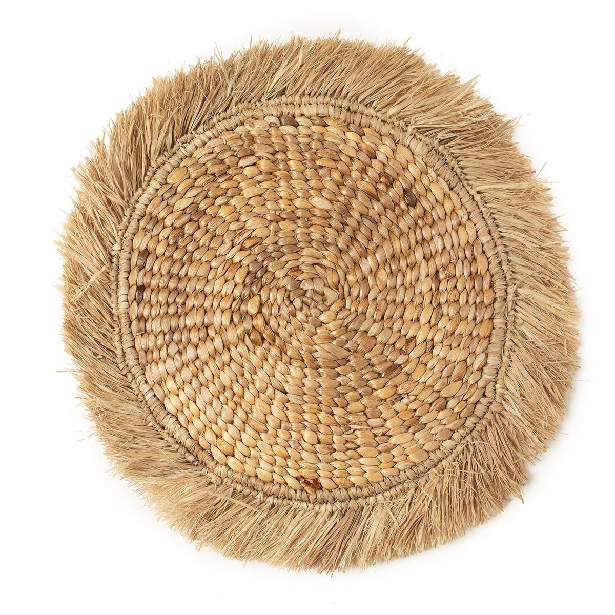 The Water Hyacinth Raffia Placemat - Natural - LUXONAS HOME