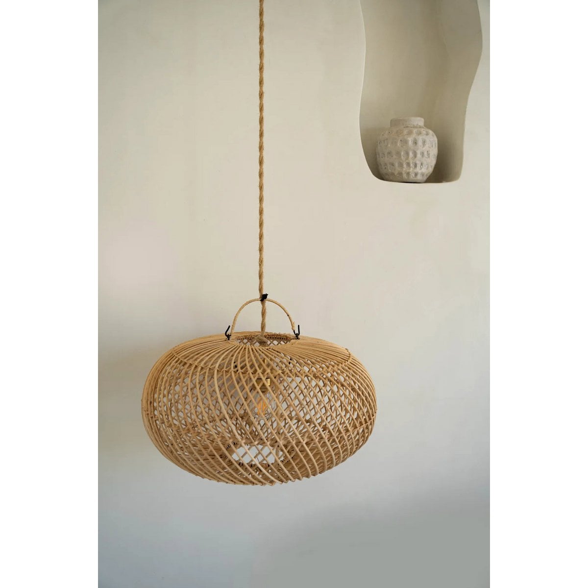 The Wholly Pendant - Natural - S - LUXONAS HOME
