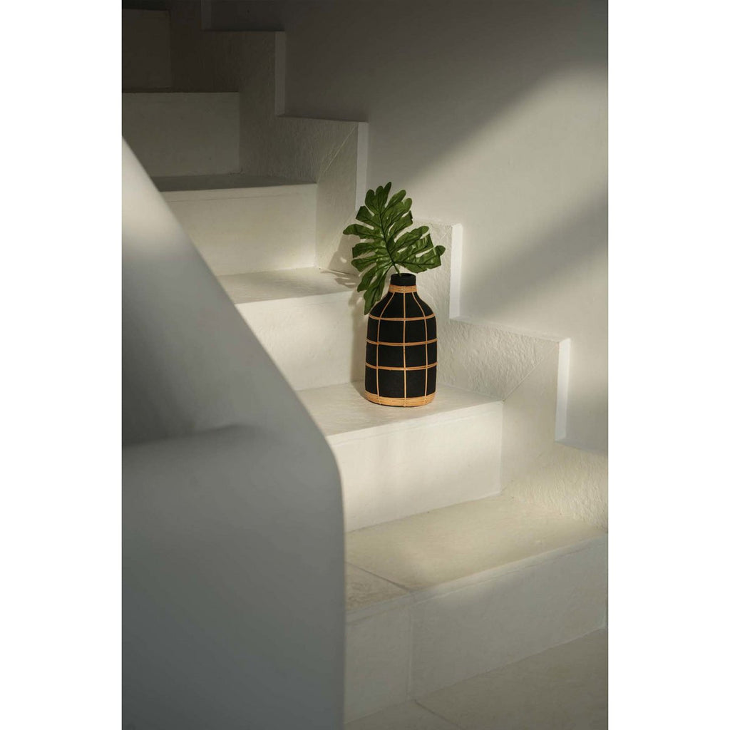 The Whoopy Vase - Black Natural - L - LUXONAS HOME