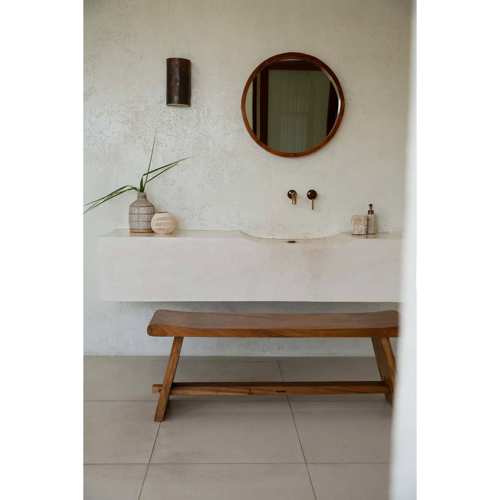 The Whoopy Vase - Concrete Natural - L - LUXONAS HOME