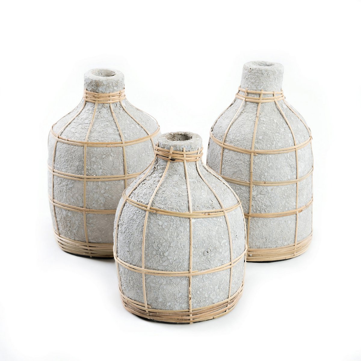 The Whoopy Vase - Concrete Natural - L - LUXONAS HOME