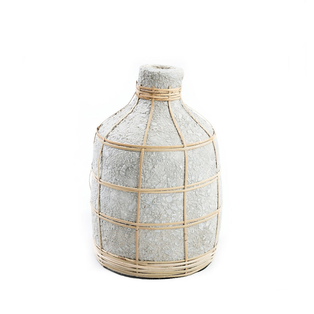 The Whoopy Vase - Concrete Natural - M - LUXONAS HOME