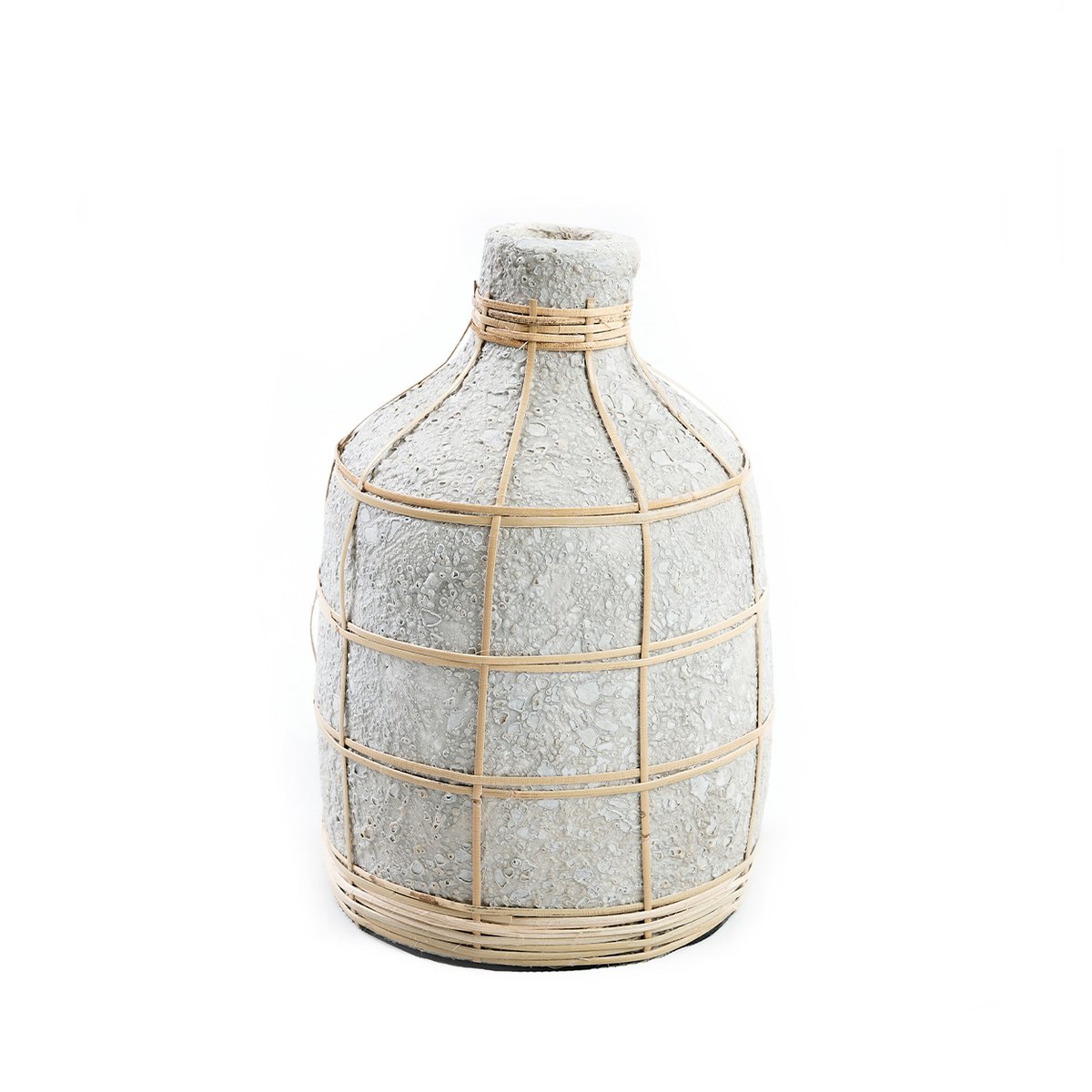 The Whoopy Vase - Concrete Natural - M - LUXONAS HOME