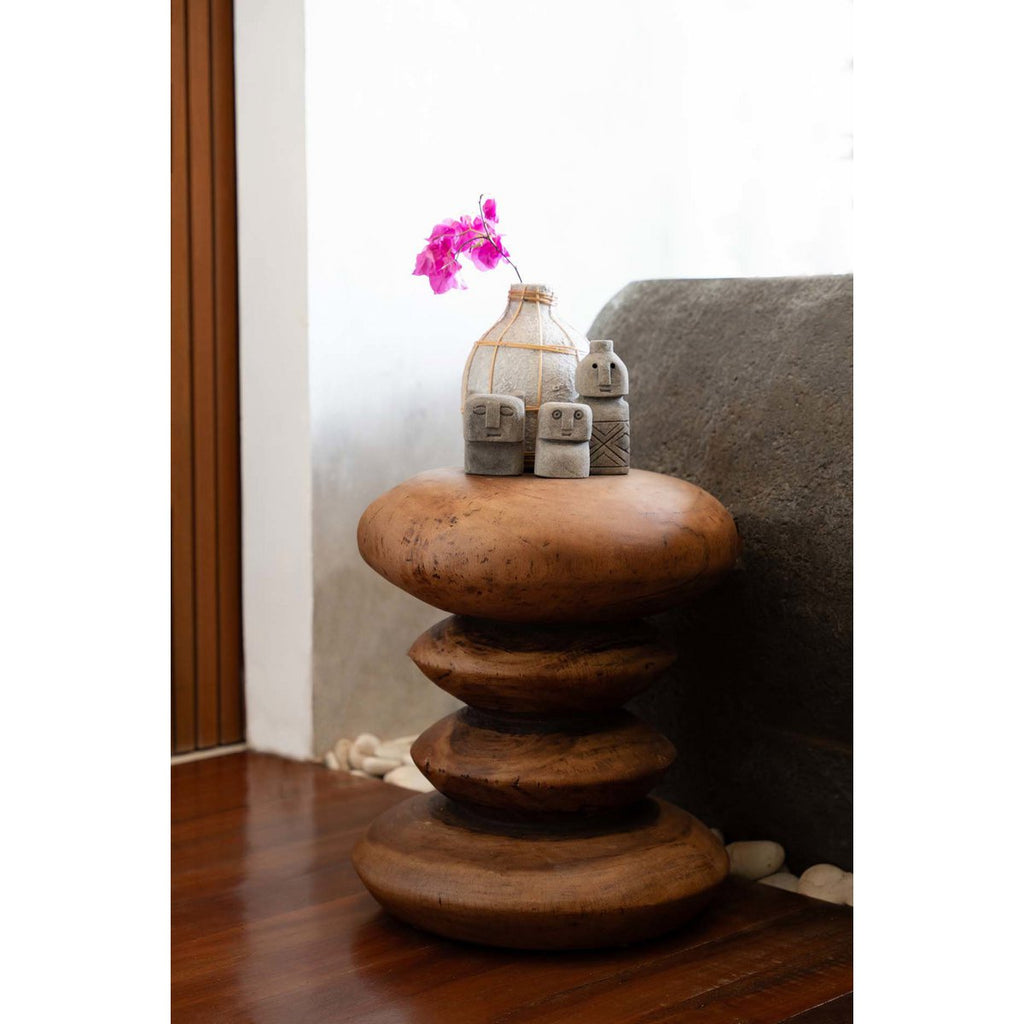 The Whoopy Vase - Concrete Natural - S - LUXONAS HOME