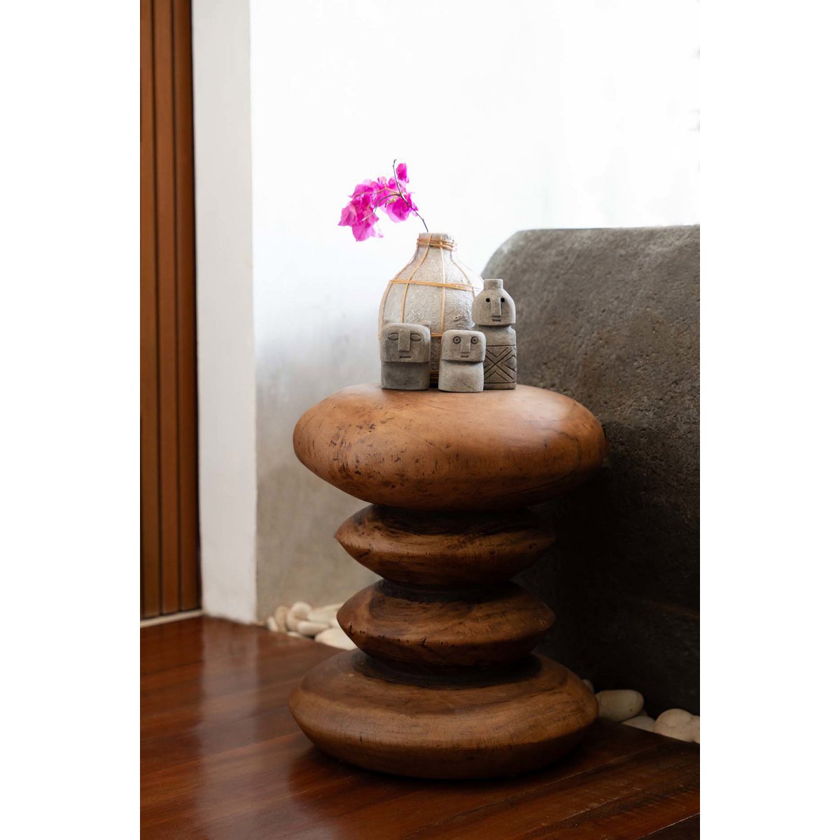 The Whoopy Vase - Concrete Natural - S - LUXONAS HOME