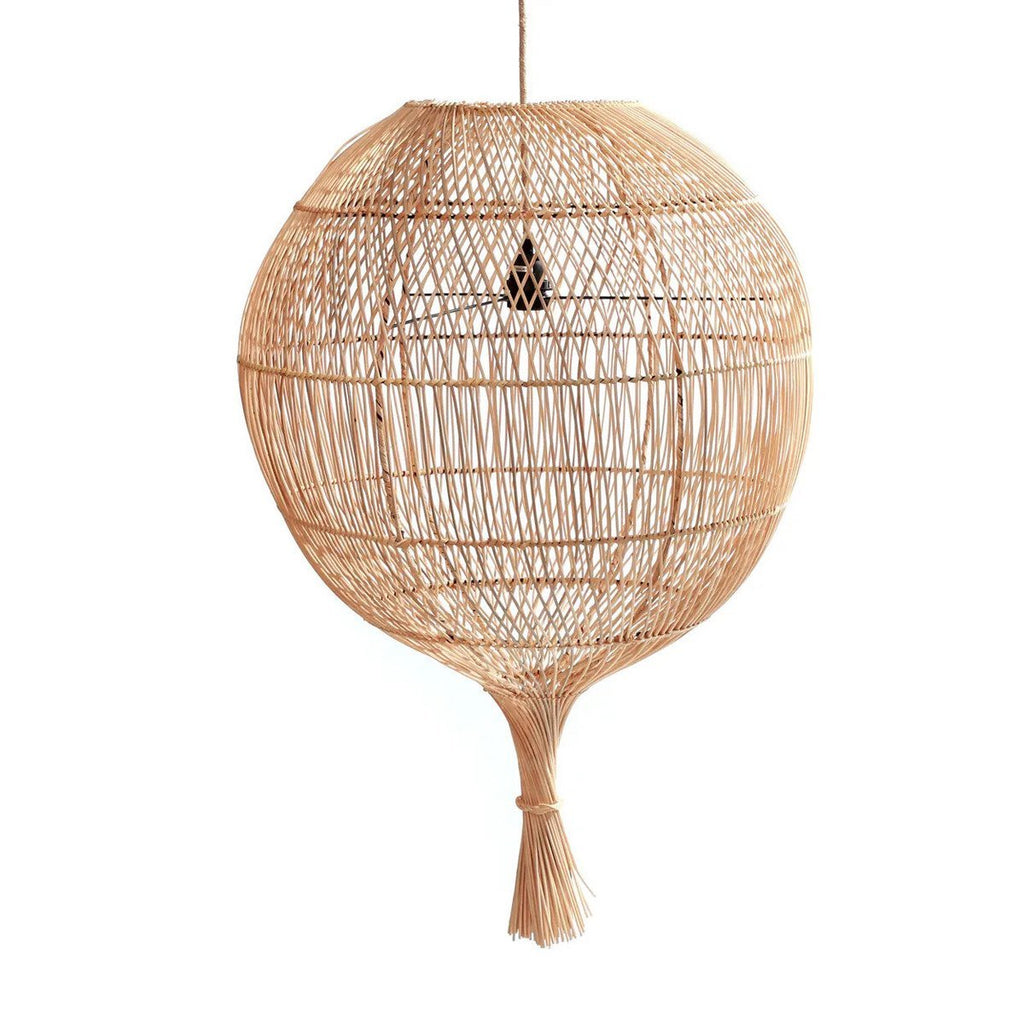 The Wonton Floor Lamp - Pendant - Natural - LUXONAS HOME