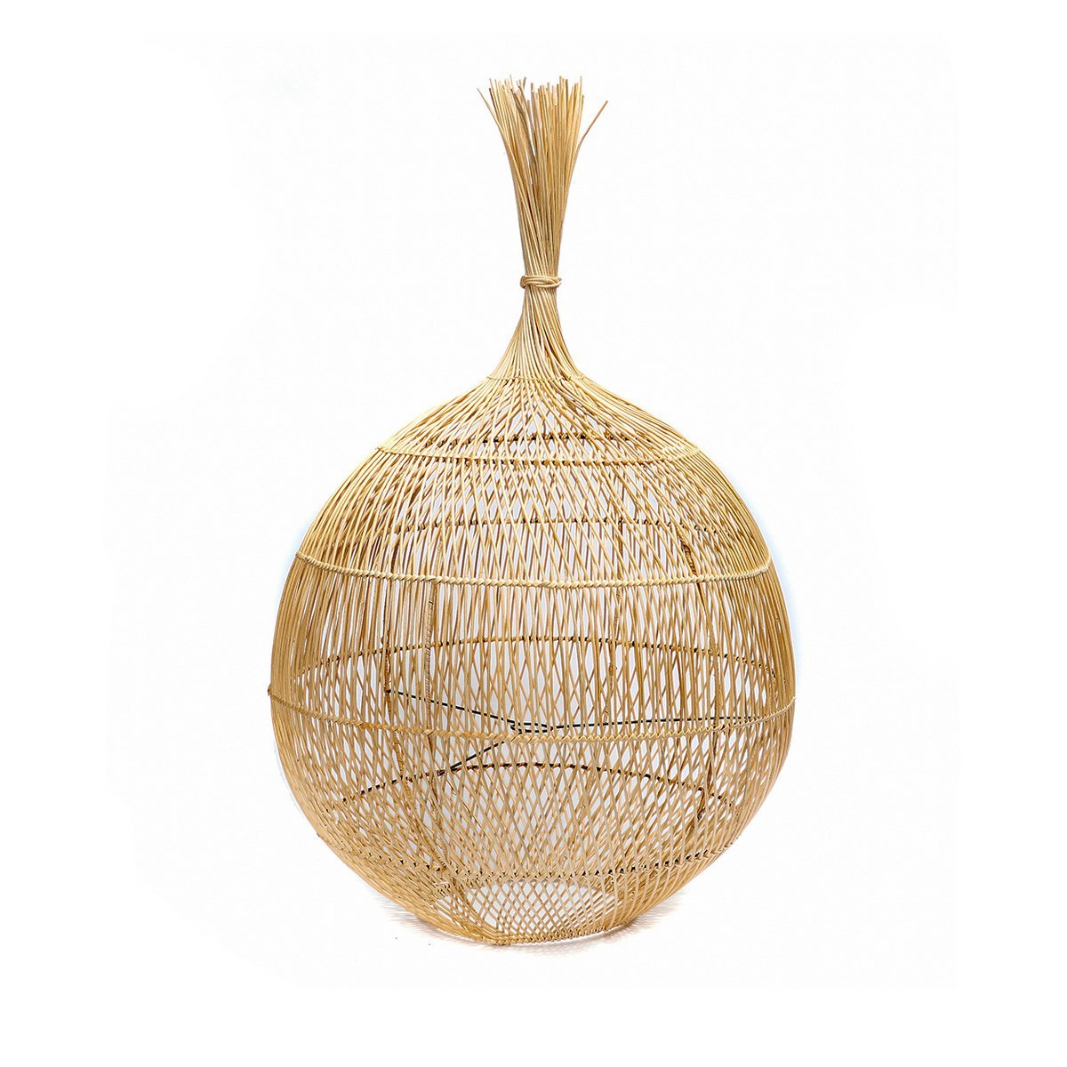 The Wonton Floor Lamp - Pendant - Natural - LUXONAS HOME