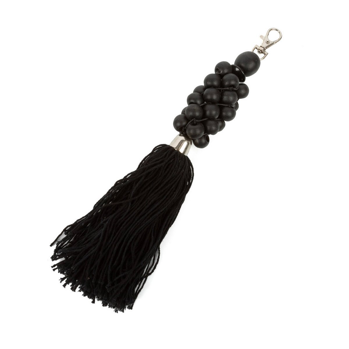 The Wooden Beads Keychain - Black - LUXONAS HOME