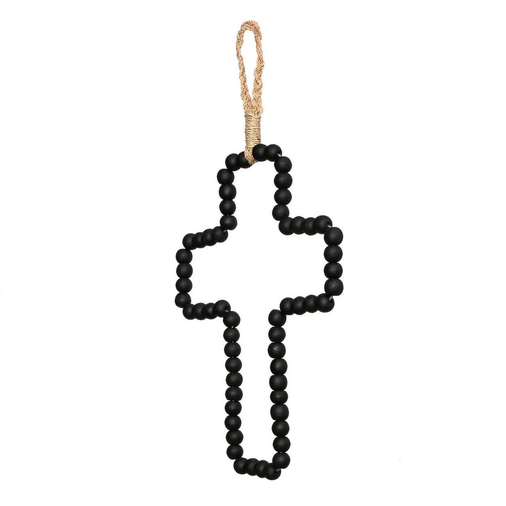 The Wooden Cross - Black - LUXONAS HOME