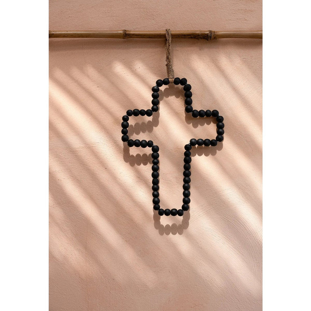 The Wooden Cross - Black - LUXONAS HOME