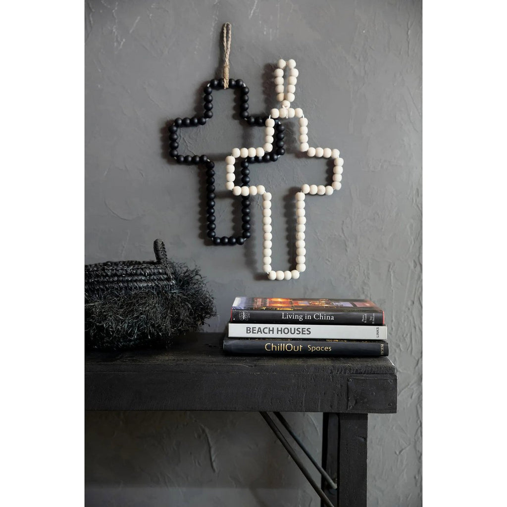 The Wooden Cross - Black - LUXONAS HOME