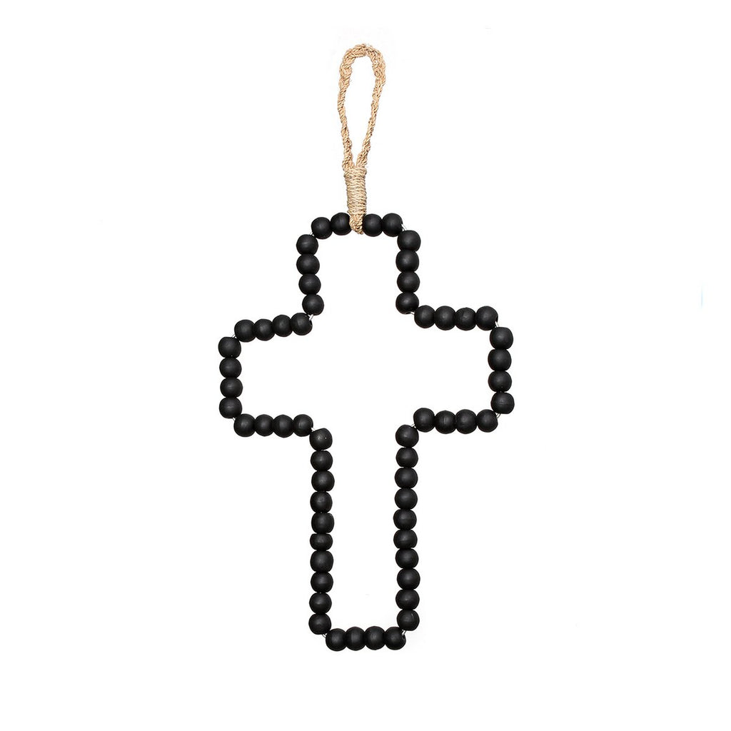 The Wooden Cross - Black - LUXONAS HOME