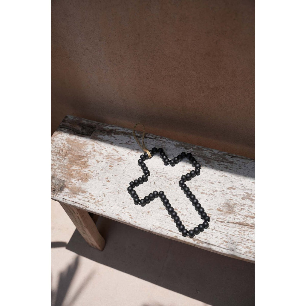 The Wooden Cross - Black - LUXONAS HOME