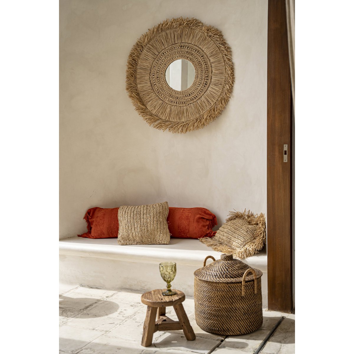 The Yatai Stool - Natural - M - LUXONAS HOME