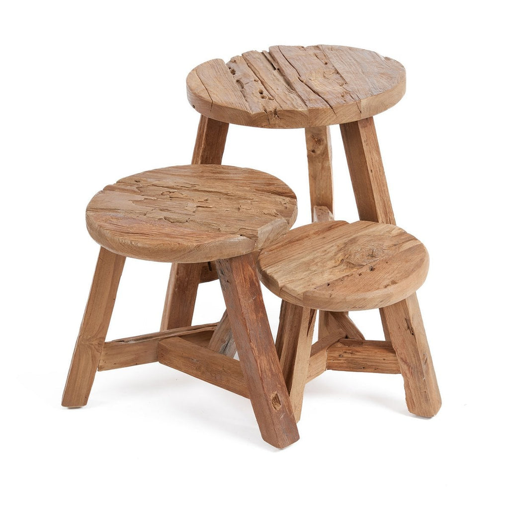 The Yatai Stool - Natural - S - LUXONAS HOME